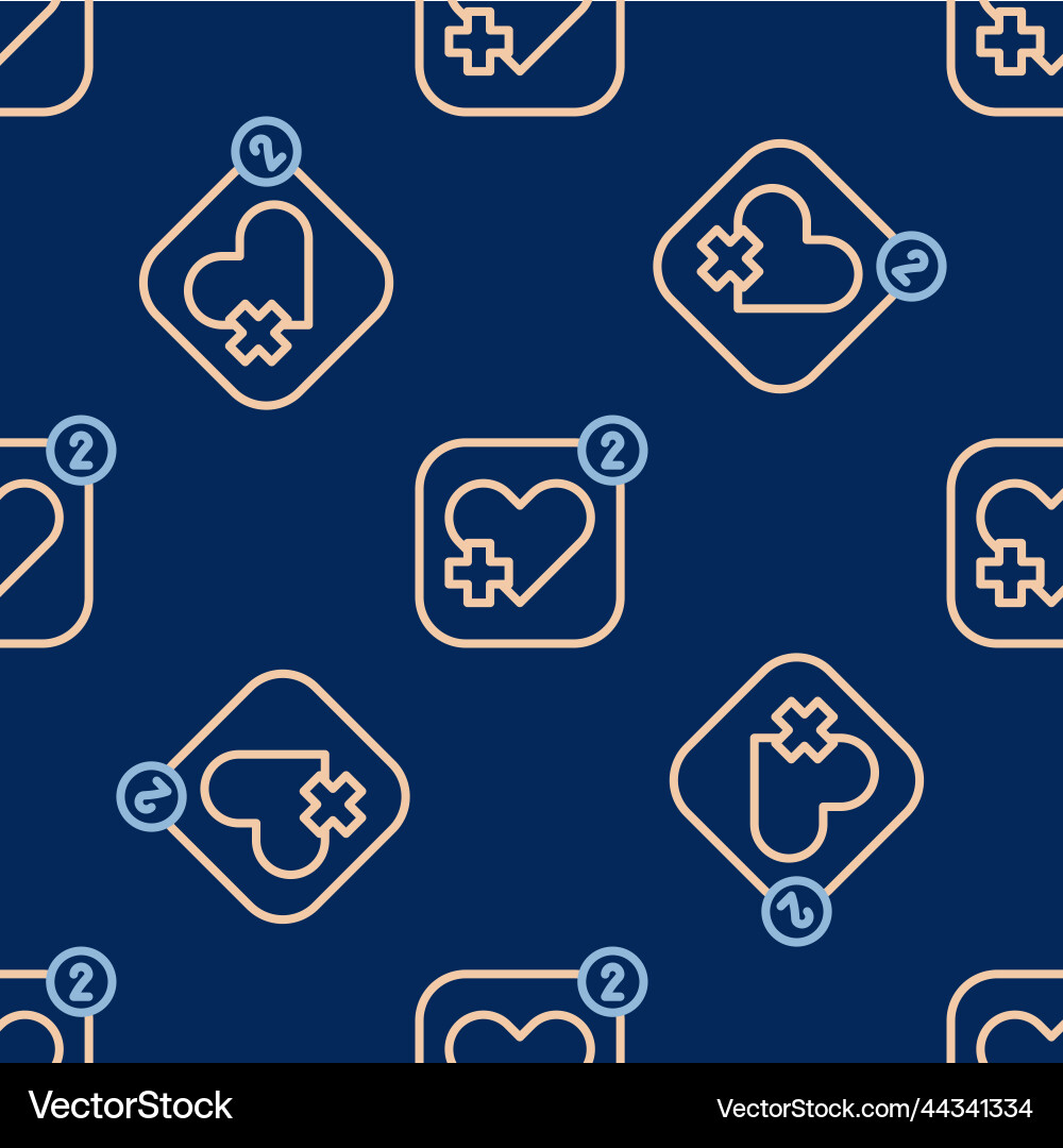 Line smartphone with heart rate monitor function Line smartphone with heart rate monitor function Vector Image