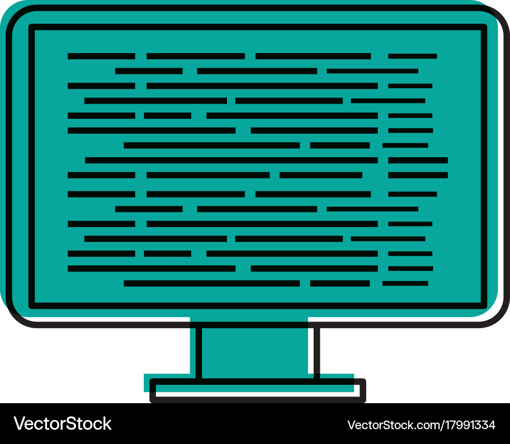 Programming and coding concept website development vector image