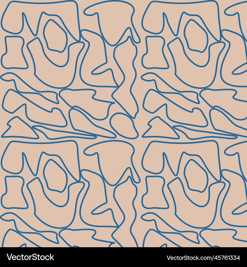 Seamless abstract background pattern vector image