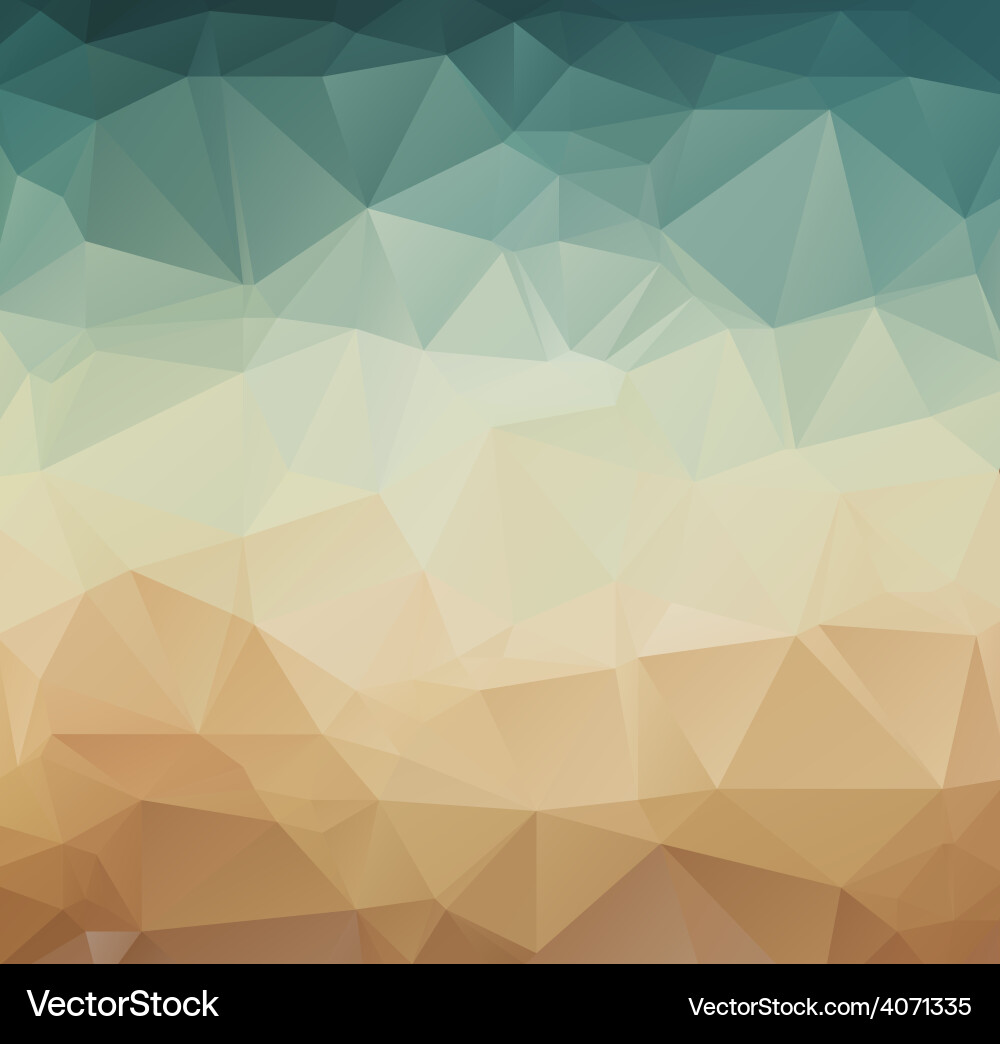 Abstract geometric pattern retro background vector image