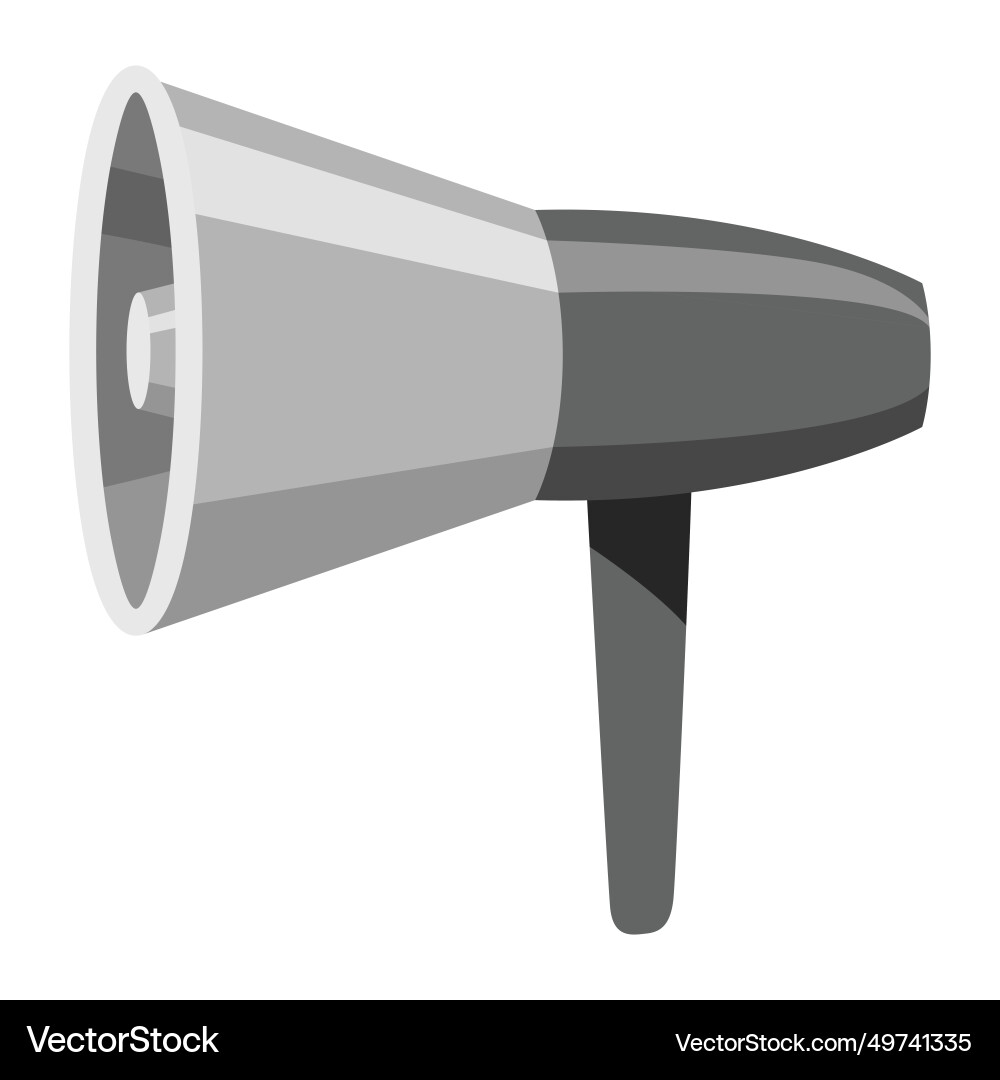 Megaphone icon amplify your message Vector Image