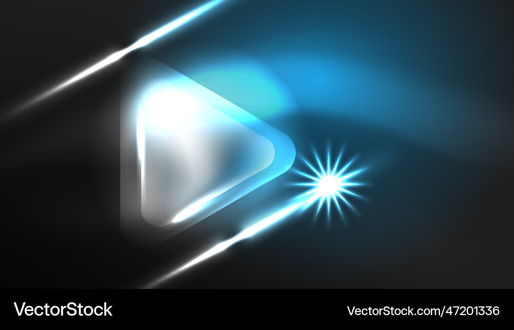Digital neon abstract background triangles Digital neon abstract background triangles Vector Image