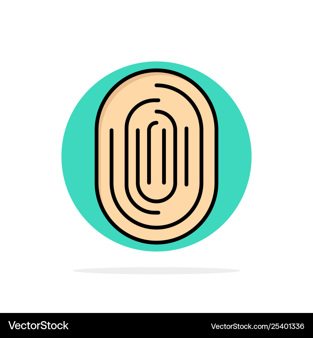 Fingerprint identity recognition scan scanner Fingerprint identity recognition scan scanner vector image