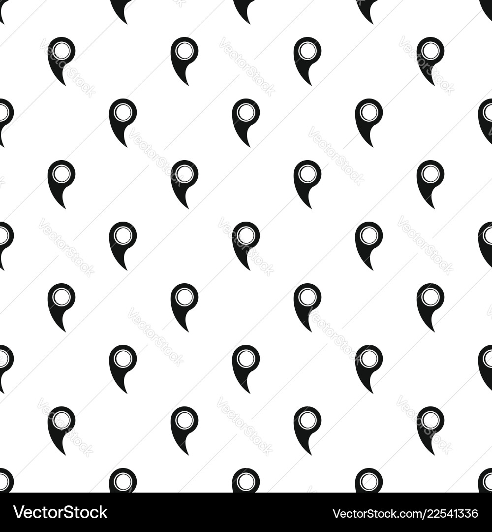 Gps mark pattern seamless Gps mark pattern seamless vector image