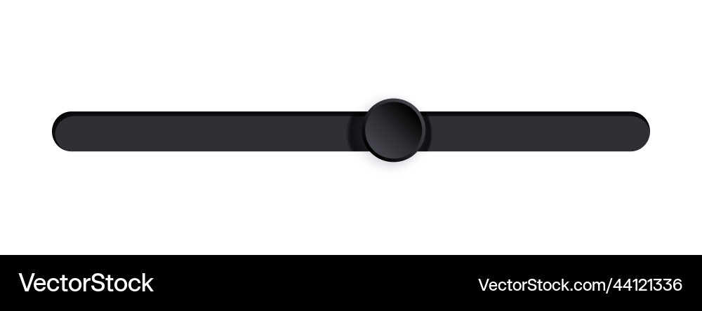 Scrollbar Web Icon - UI Element vector image