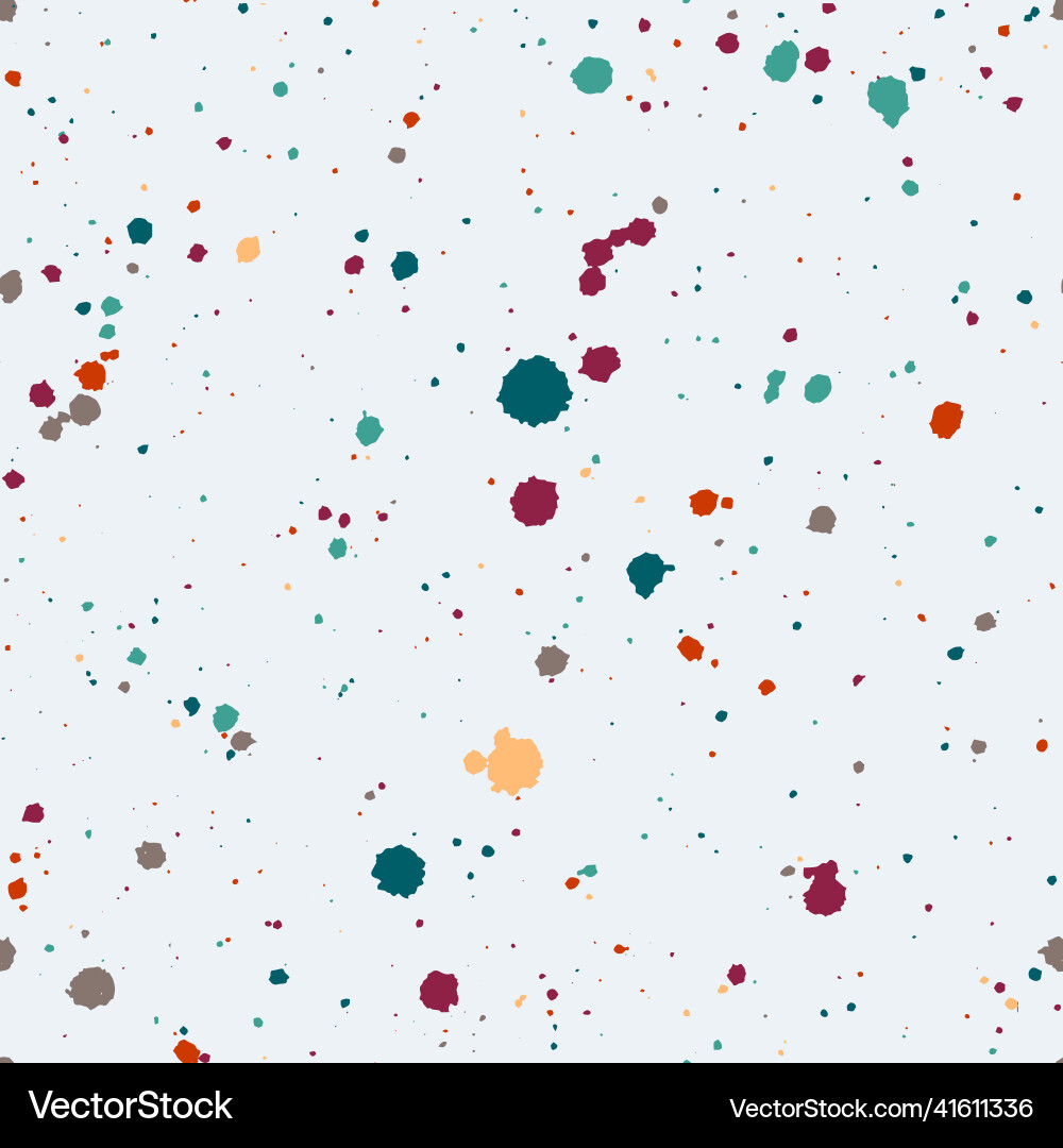 Seamless ink blots grunge urban backgroundtexture Seamless ink blots grunge urban backgroundtexture vector image