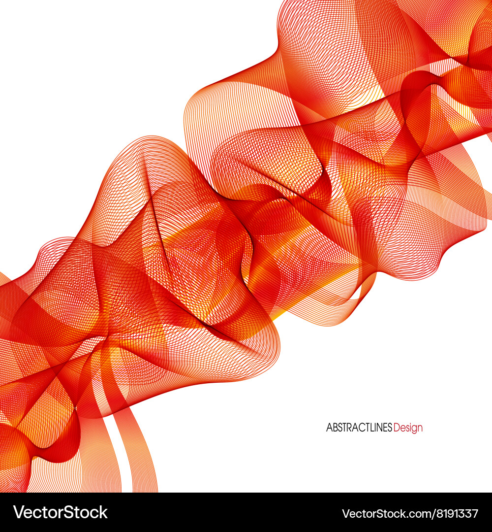 Abstract red swirl background Vector Image