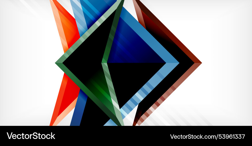 Arrows with 3d effect abstract background Arrows with 3d effect abstract background Vector Image