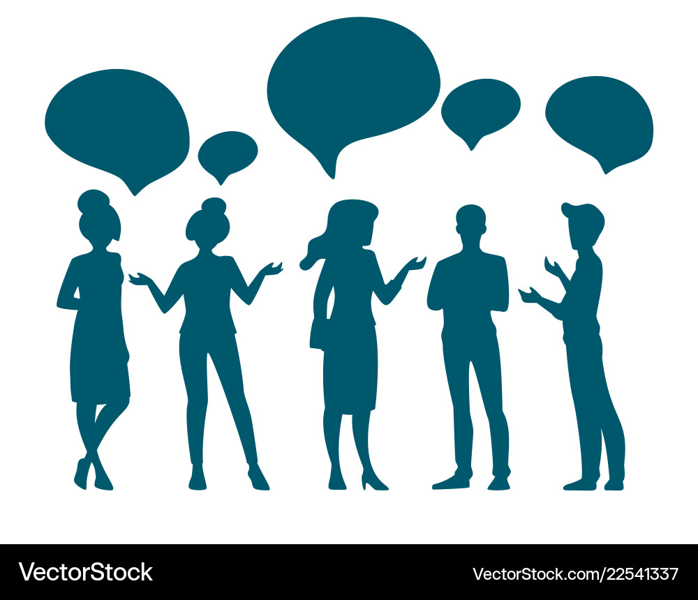 Business Communication & Networking Vector Image