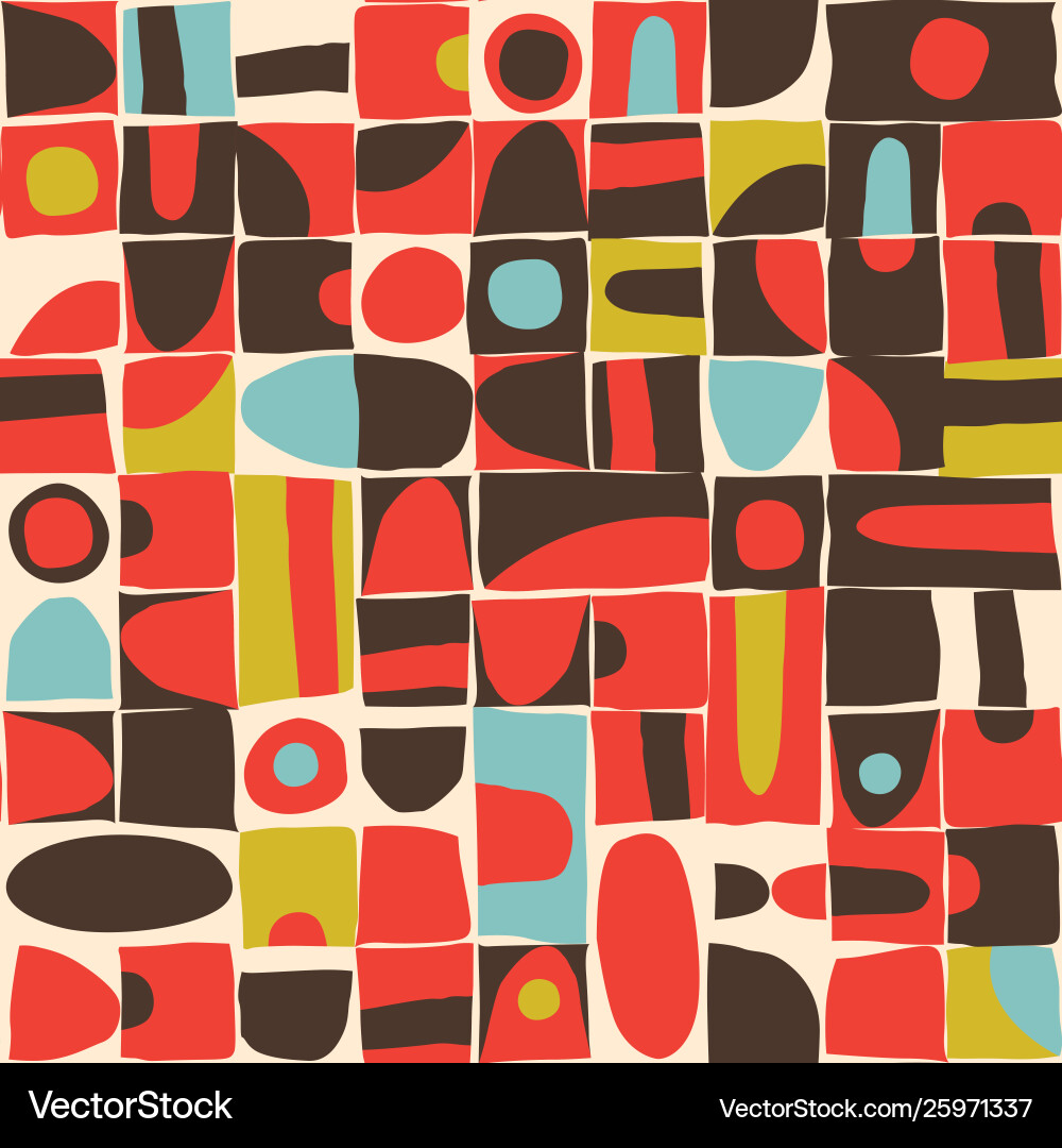 Geometric Shape Pattern vector image