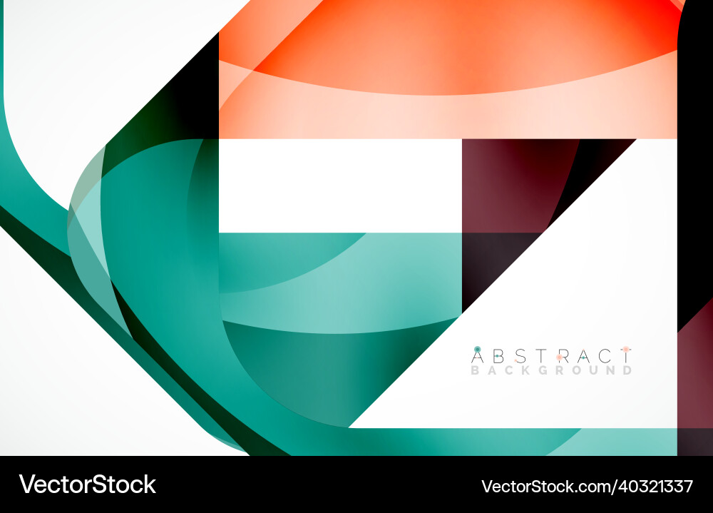 Minimal background abstract square shape vector image