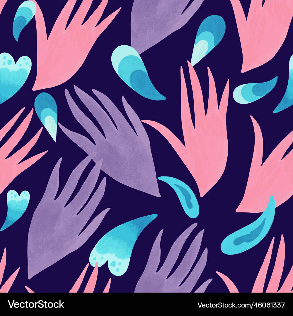 Seamless pattern with abstract modern shapes Seamless pattern with abstract modern shapes Vector Image