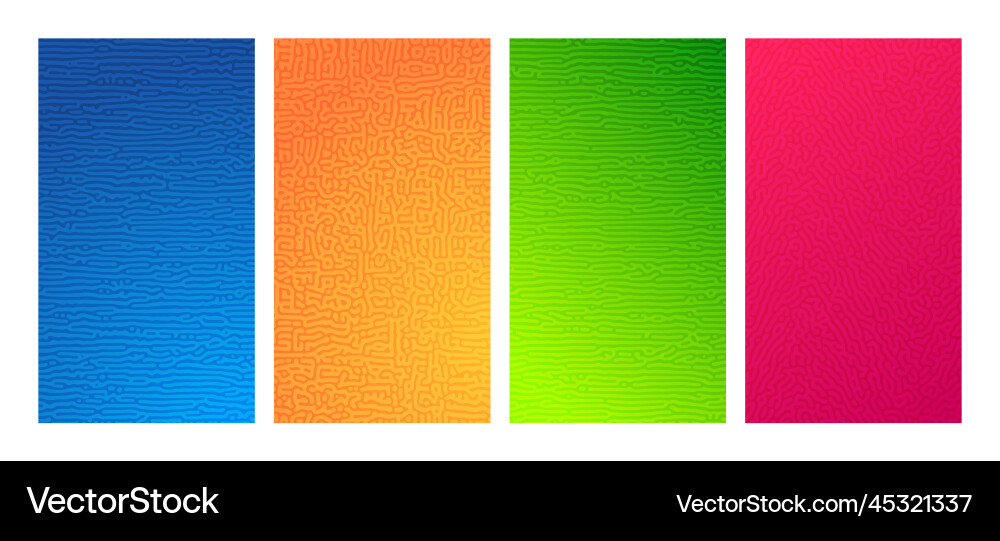 Turing reaction colorful background Turing reaction colorful background vector image