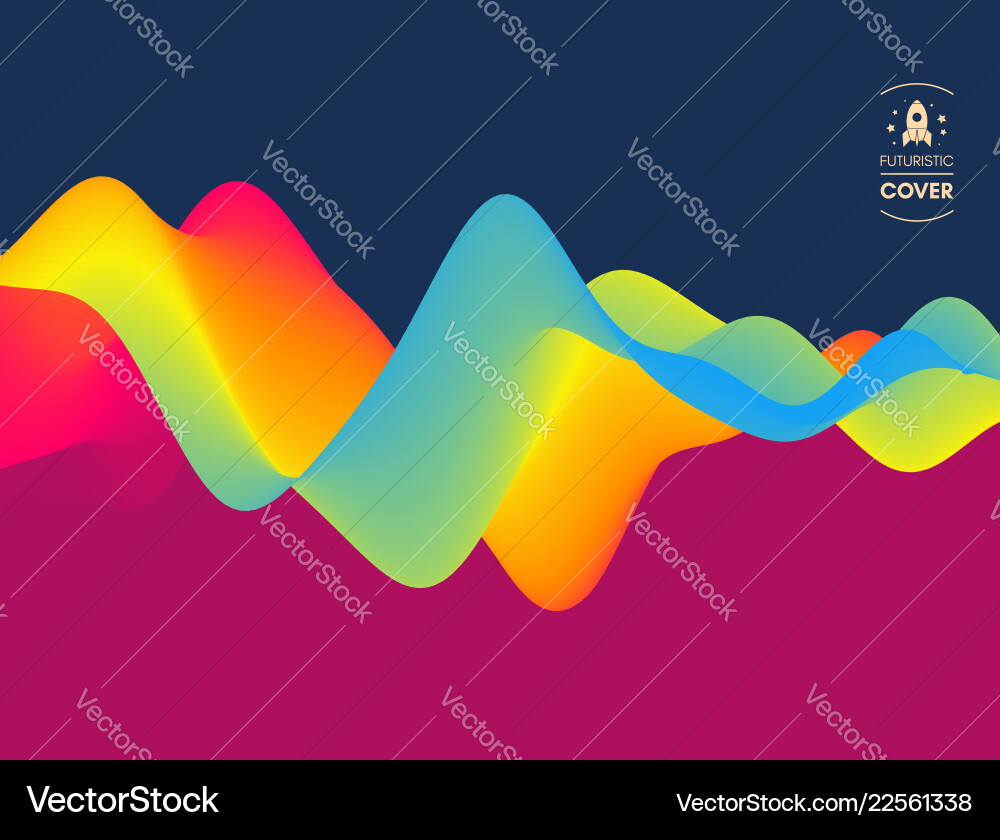 Dynamic Abstract Background vector image