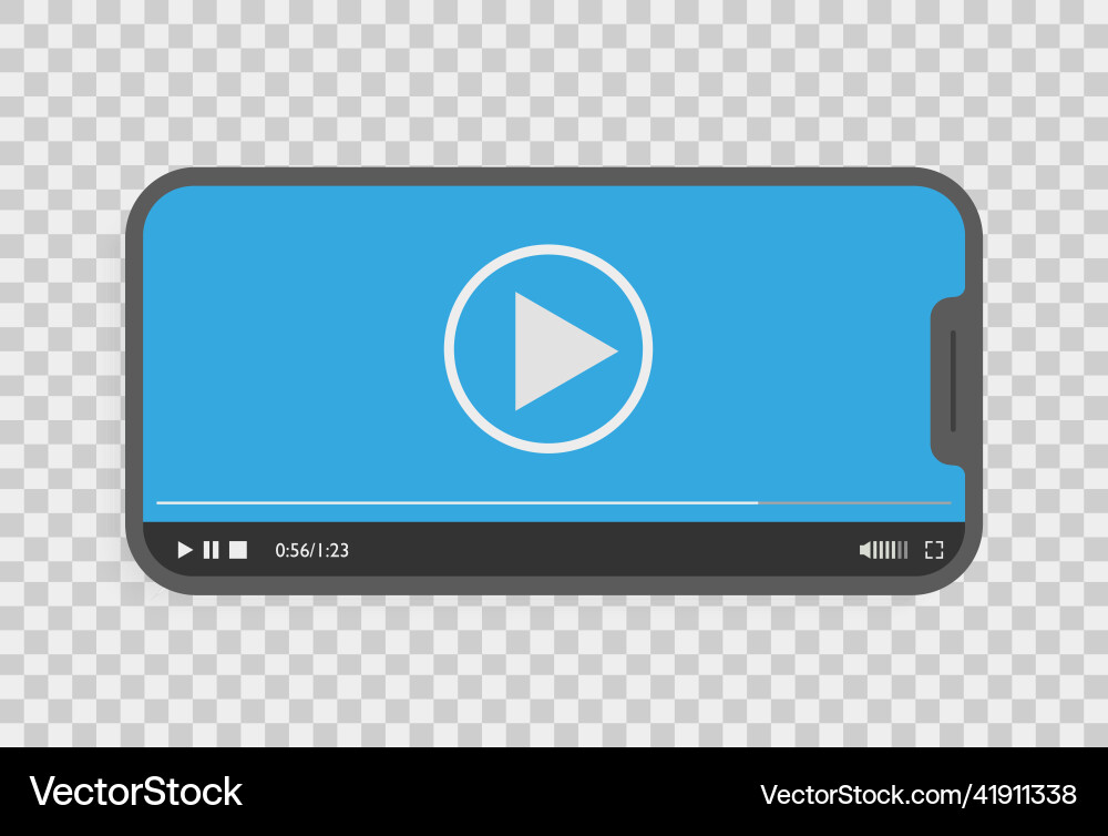 Smartphone with search application or mobile web Smartphone with search application or mobile web vector image