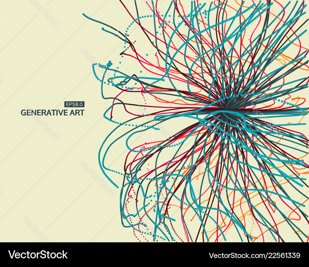 Abstract science or technology background array Abstract science or technology background array Vector Image