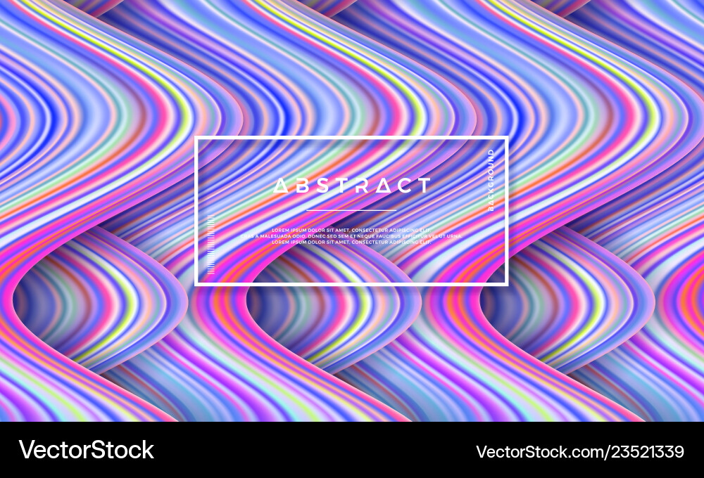 Dynamic Abstract Flow Background Vector Image