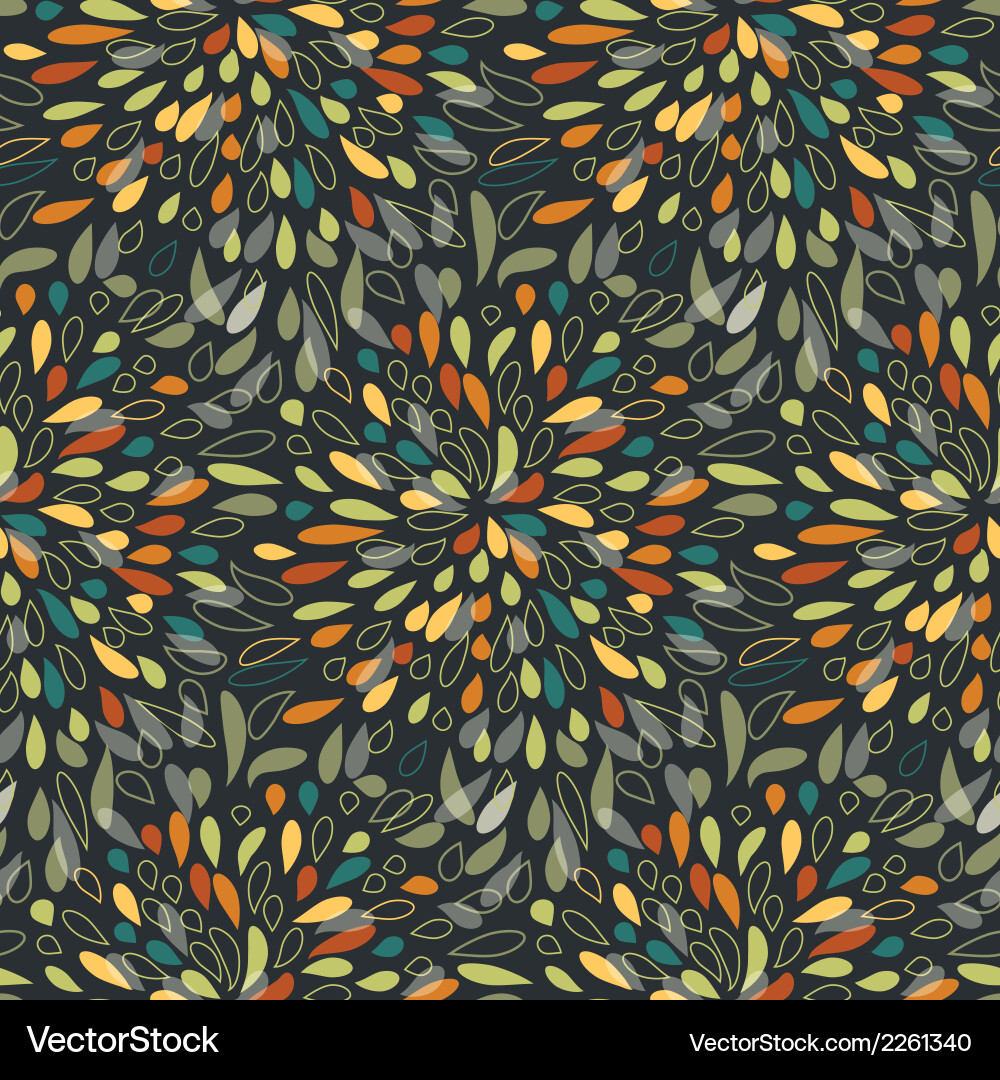 Abstract Fireworks Splatter Pattern vector image