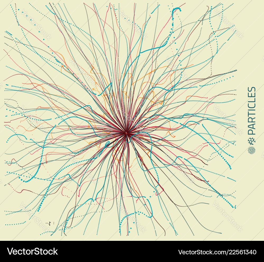 Abstract science or technology background array Abstract science or technology background array vector image