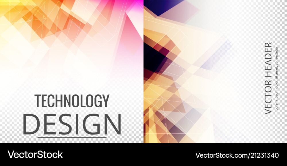 Collection of abstract multicolored backgrounds vector image