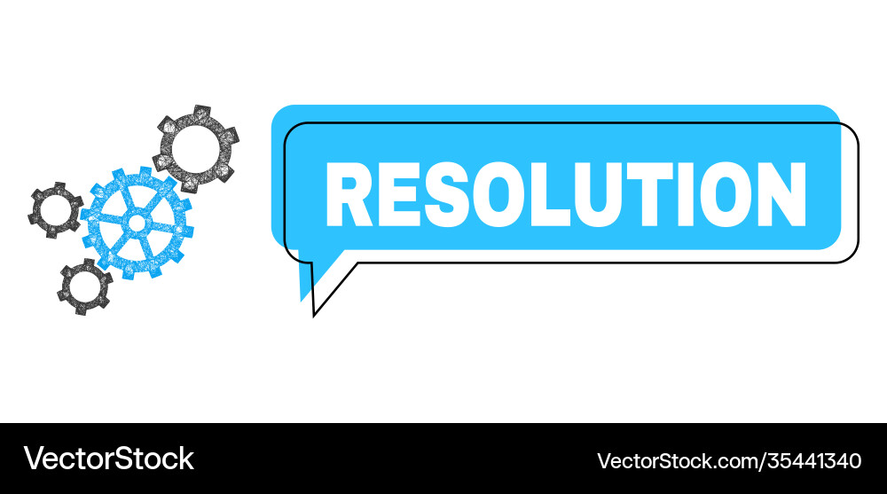 Misplaced resolution chat cloud and network Misplaced resolution chat cloud and network vector image