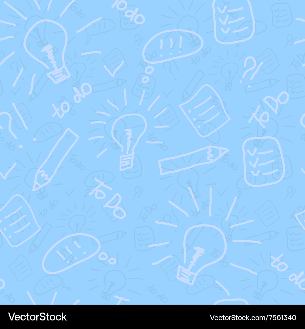 Todo Liste nahtlose Muster universal Hintergrund vektorbild