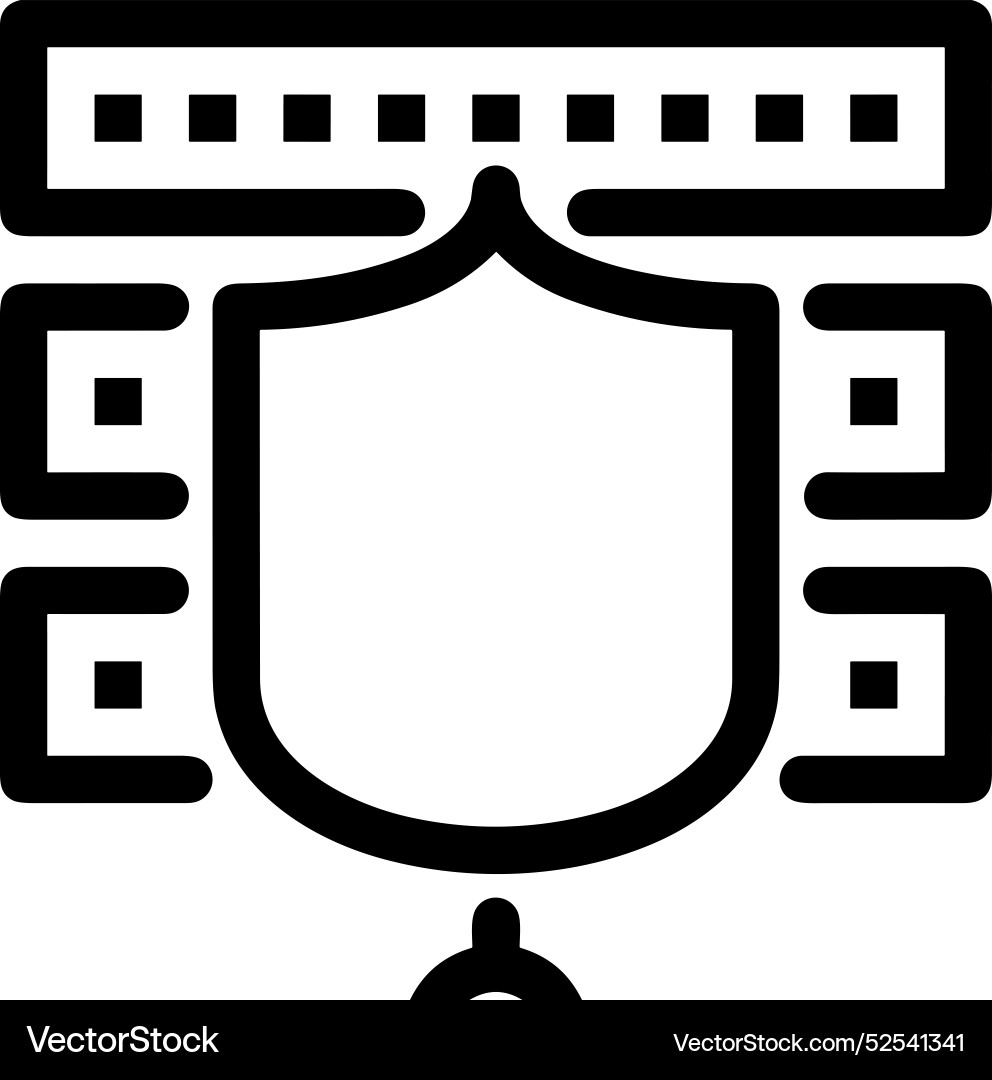 Cloud storage icon symbol image of the hosting Cloud storage icon symbol image of the hosting vector image