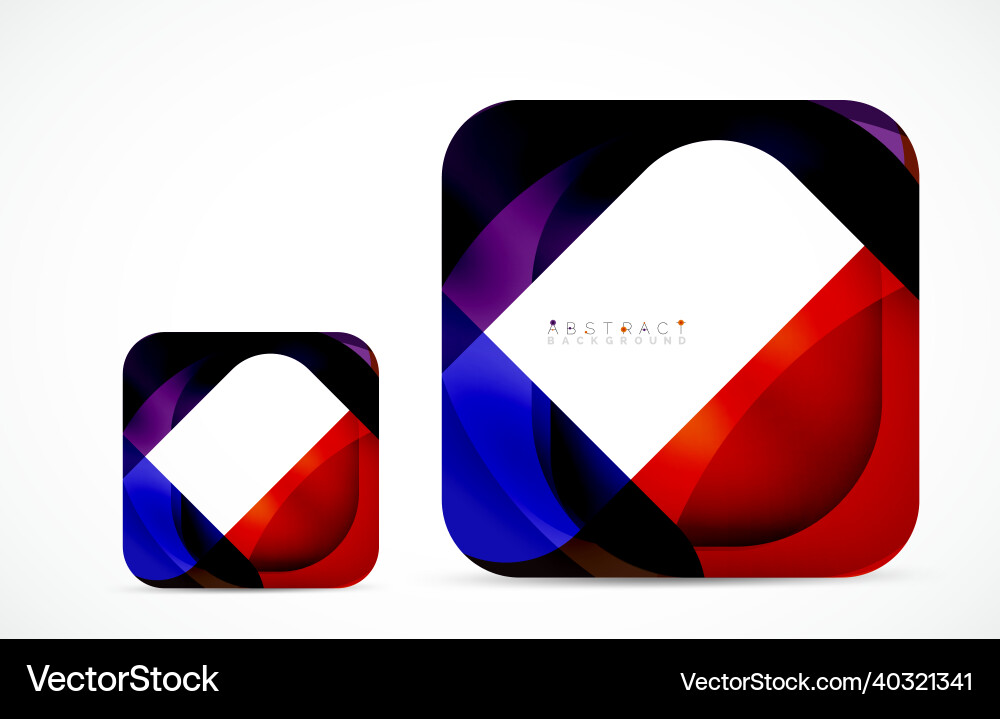 Minimal background abstract square shape Minimal background abstract square shape vector image
