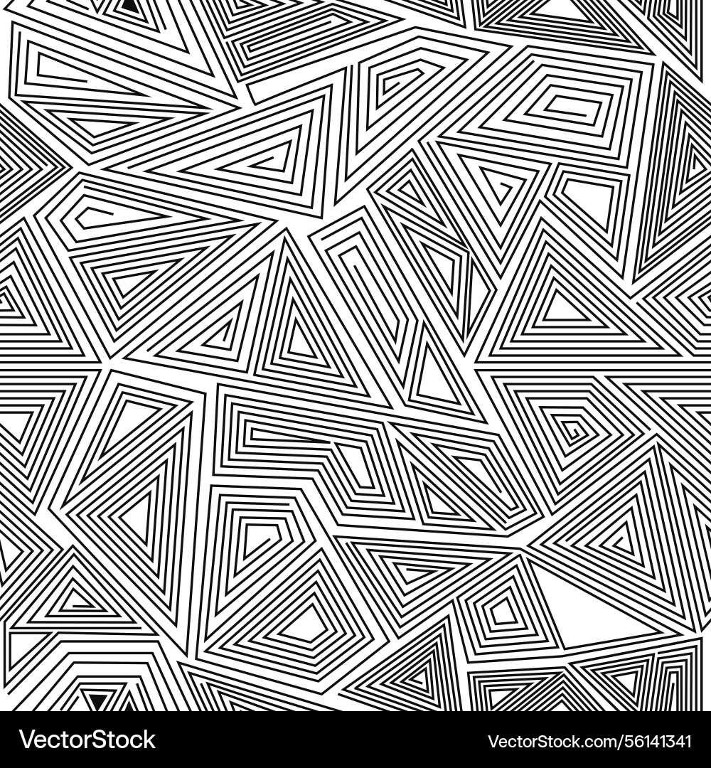 Mosaic thin line seamless pattern abstract Mosaic thin line seamless pattern abstract vector image