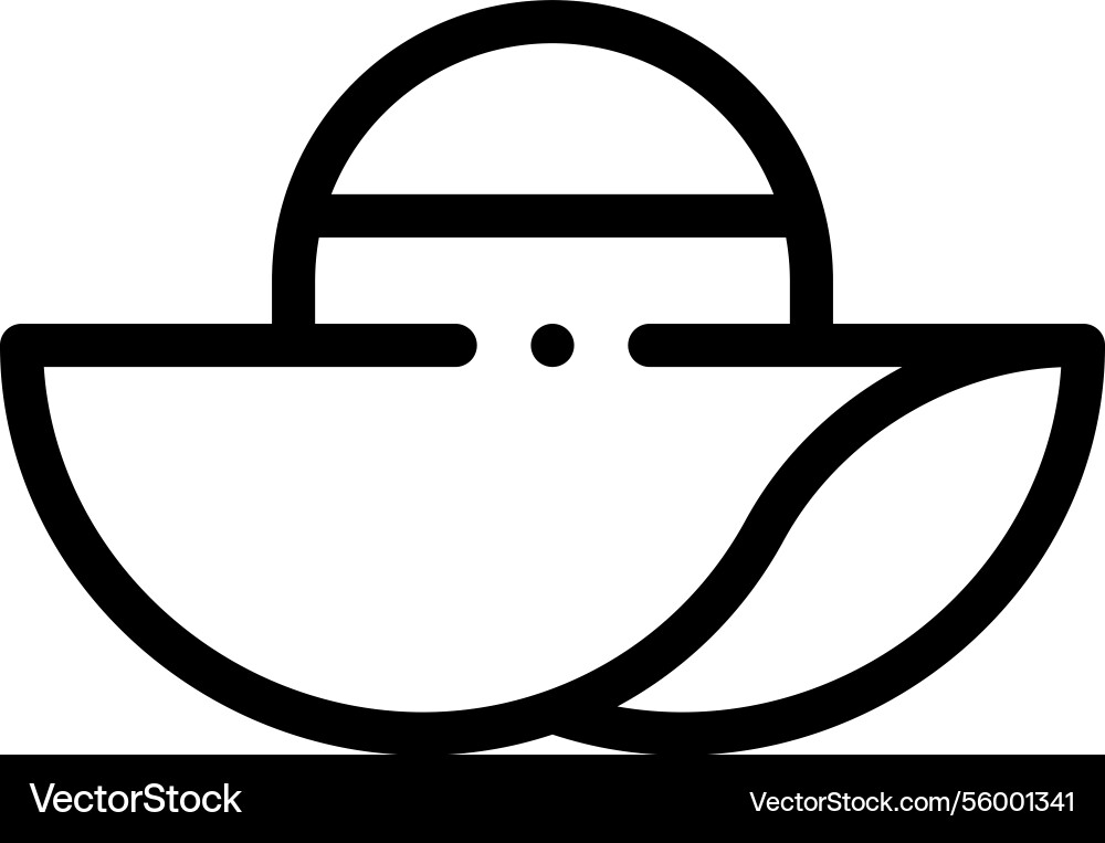 Pamphlet icon thin linear style design isolated Vector Image