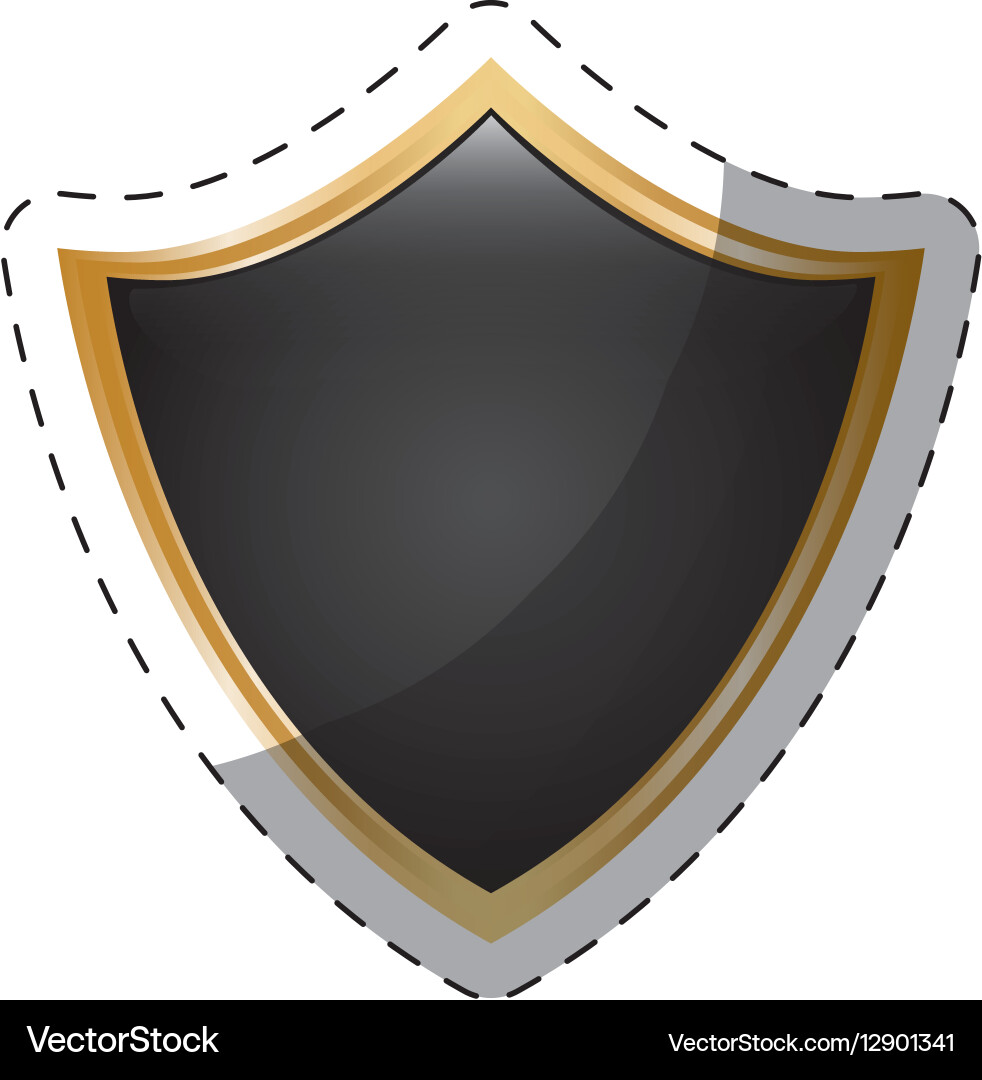 Shield security icon image Vector Image
