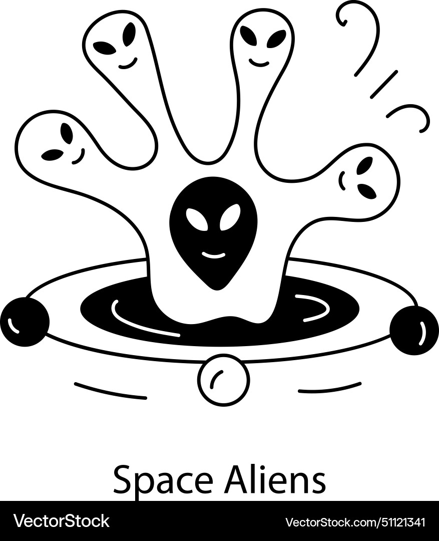 Space Aliens Royalty Free Vector Image VectorStock Space Aliens Royalty Free Vector Image VectorStock