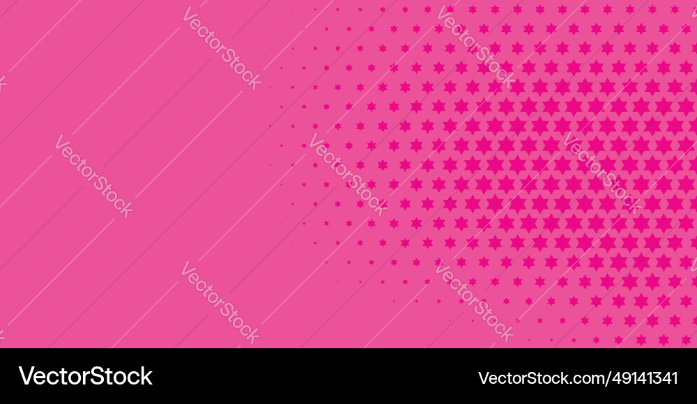 Stars shape two color abstract background Vector Image