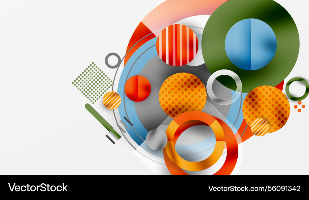 Abstract geometric background with overlapping Abstract geometric background with overlapping vector image