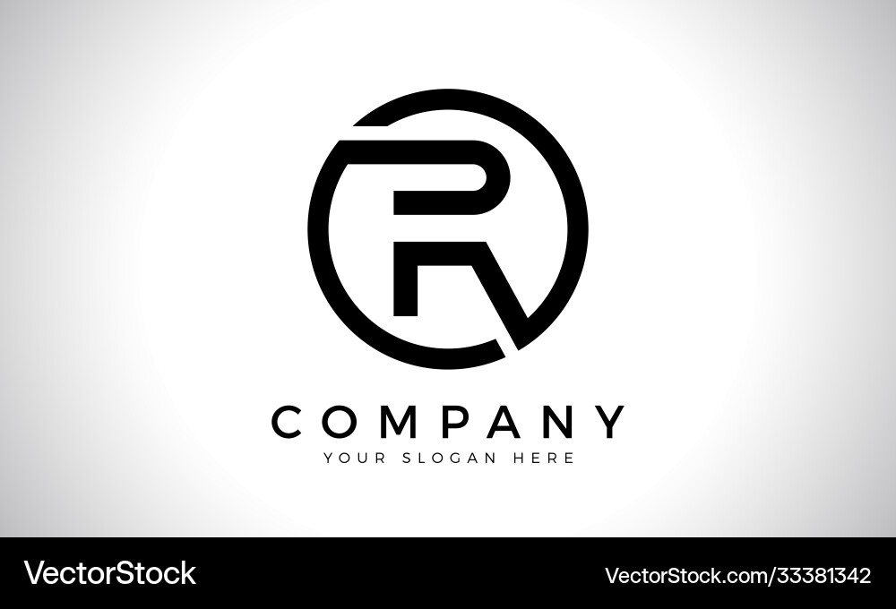 Original Buchstaben r Logo mit kreativem Modern Original Buchstaben r Logo mit kreativem Modern vektorbild