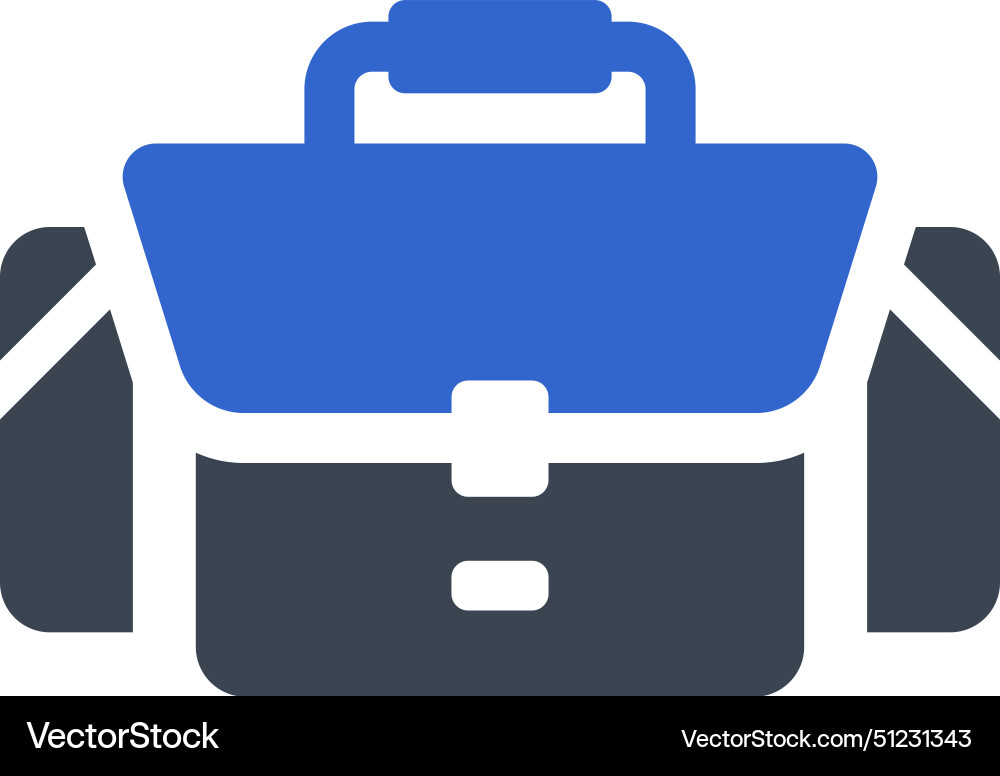 Dslr camera bag icon Royalty Free Vector Image