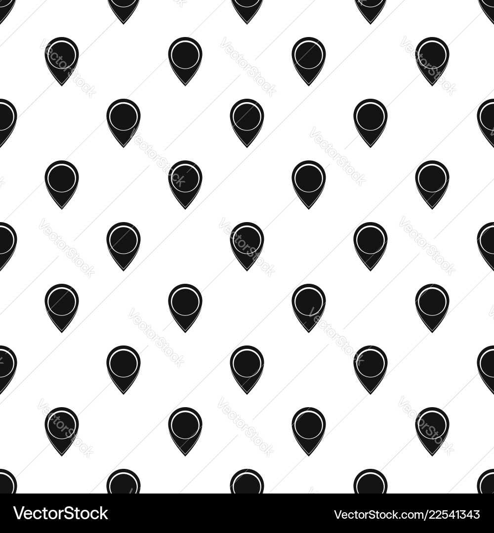 Navigation mark pattern seamless Navigation mark pattern seamless Vector Image