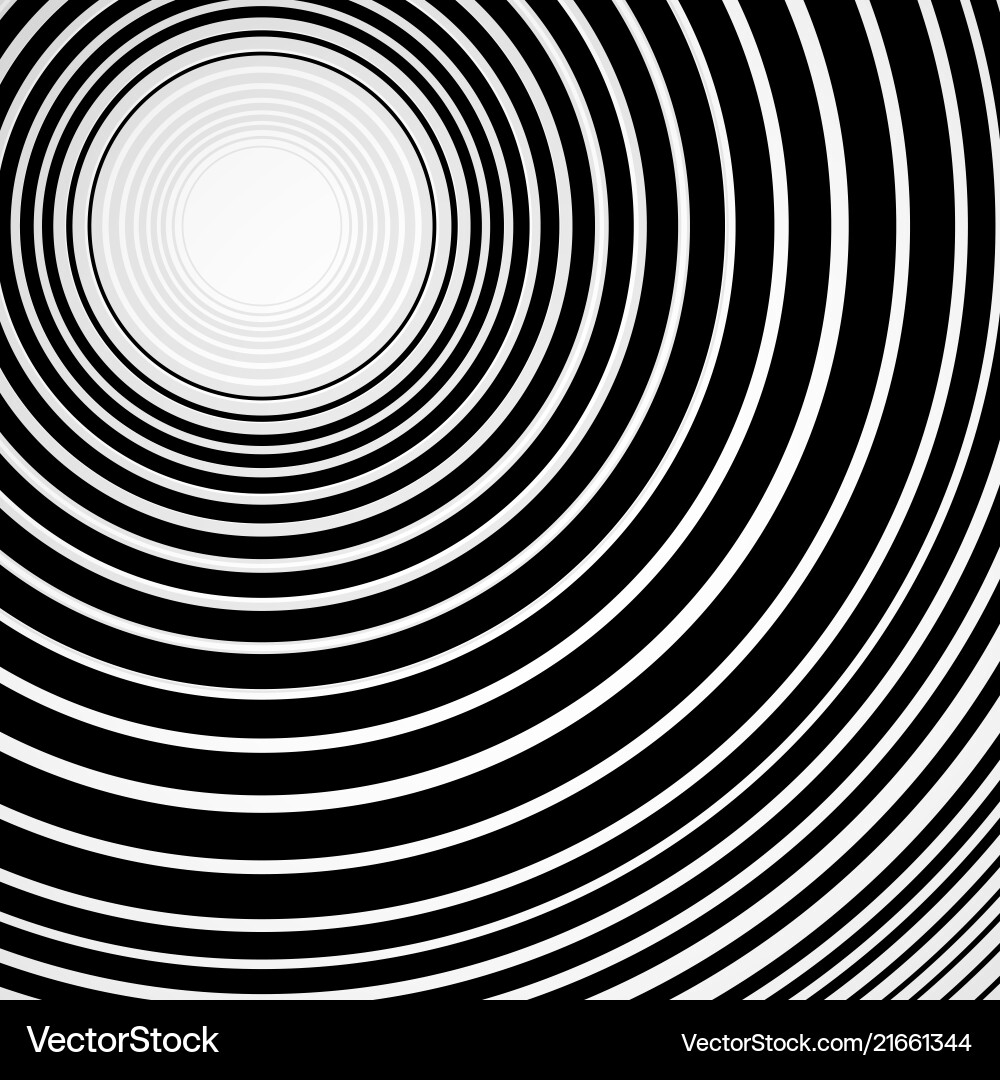 Abstract background of circles with lines Vector Image