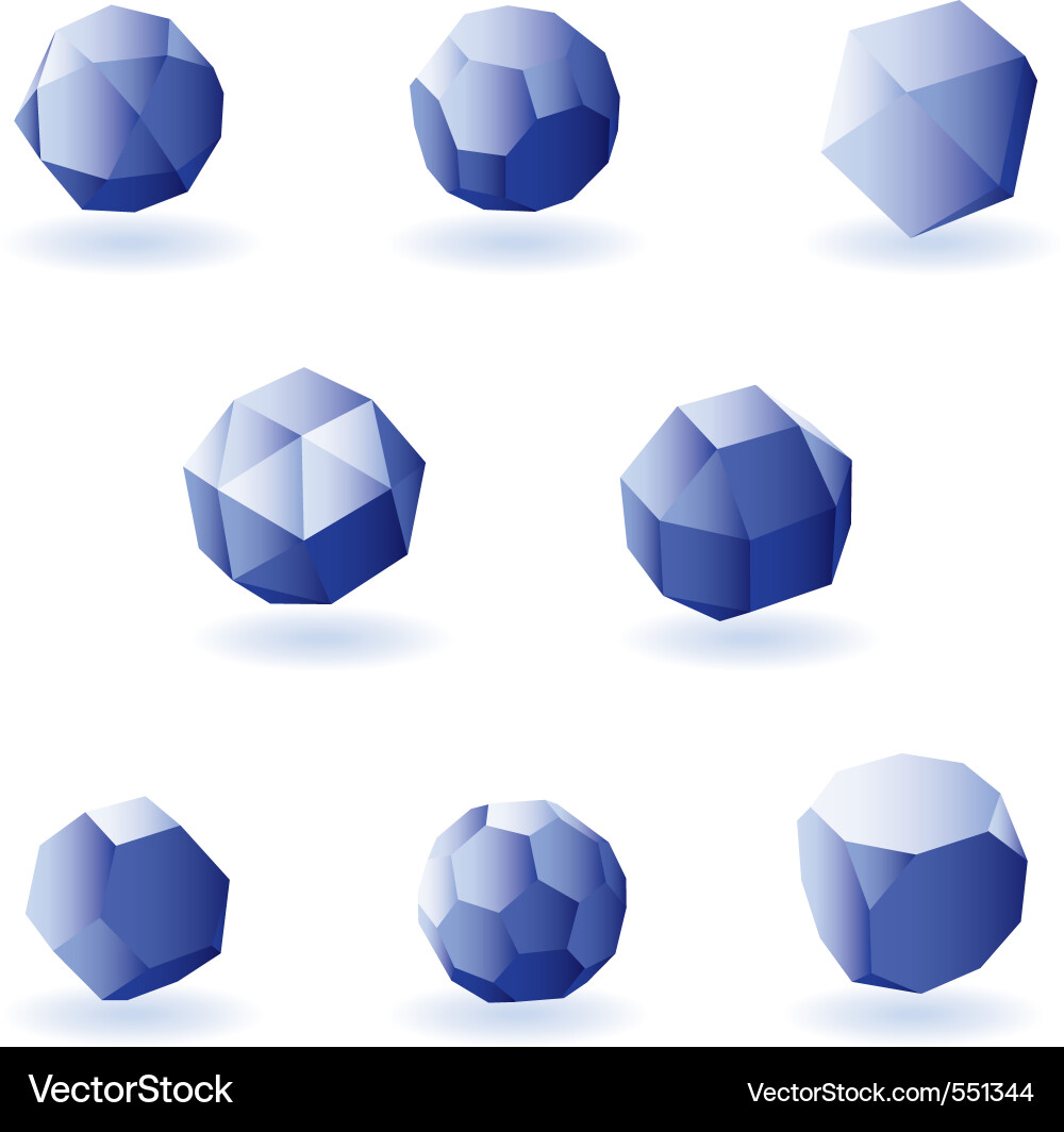 Cube elements Vector Image