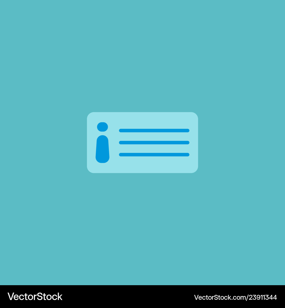 Description icon flat element Description icon flat element Vector Image