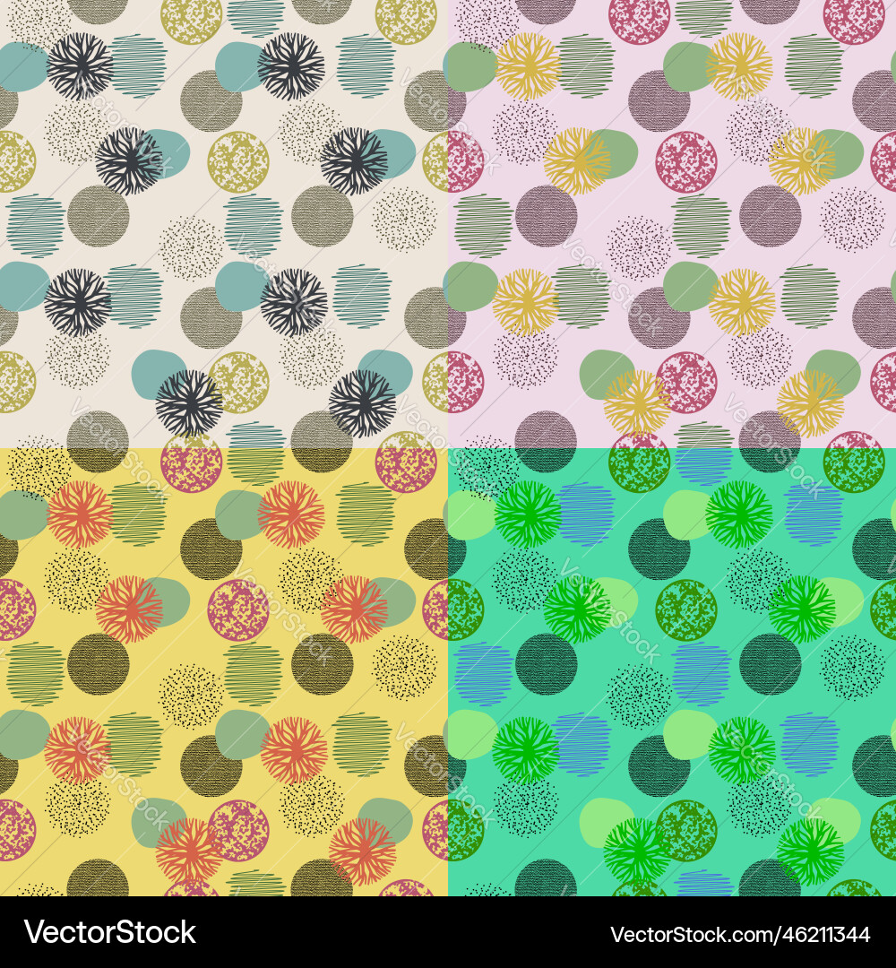 Seamless background pattern with abstract Seamless background pattern with abstract vector image