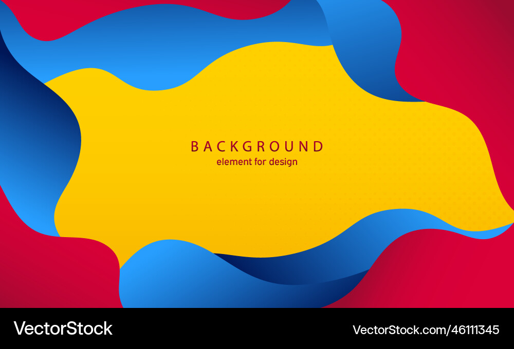 Abstract background colorful with fluid shapes Abstract background colorful with fluid shapes vector image