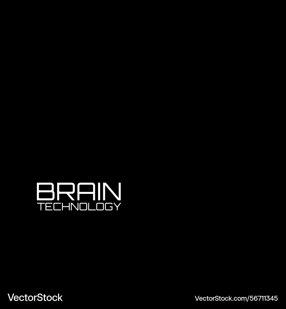 Artificial intelligence abstract brain Artificial intelligence abstract brain vector image