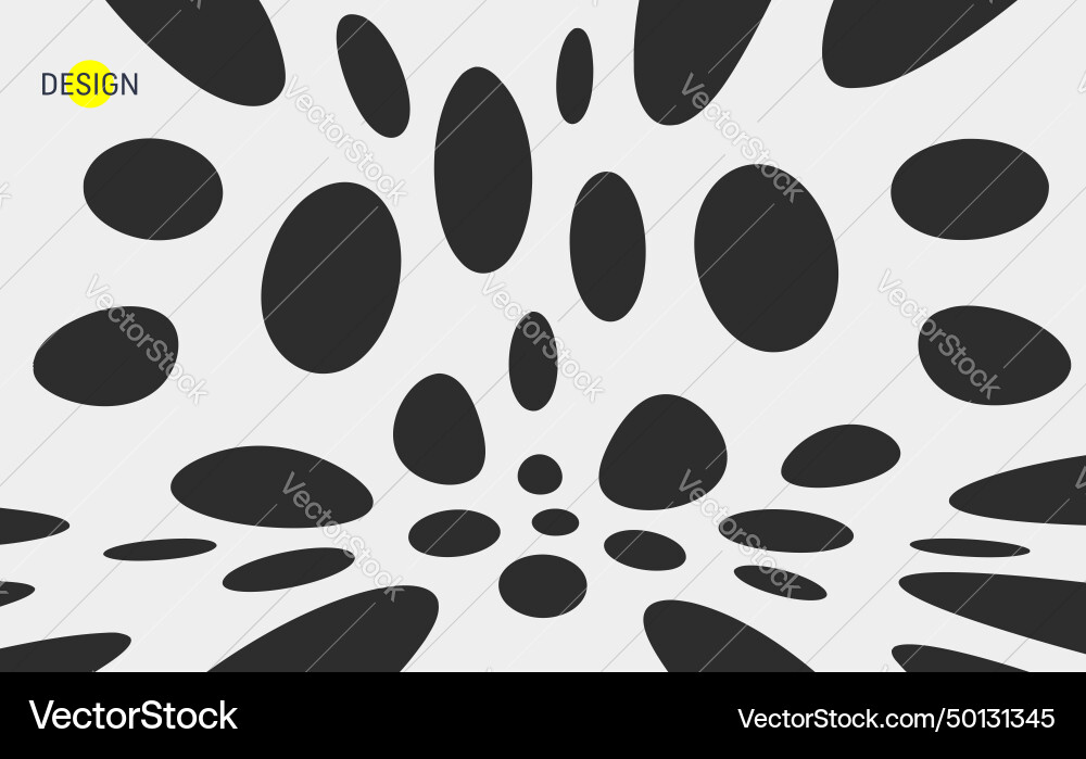 Black and white pattern abstract background Vector Image