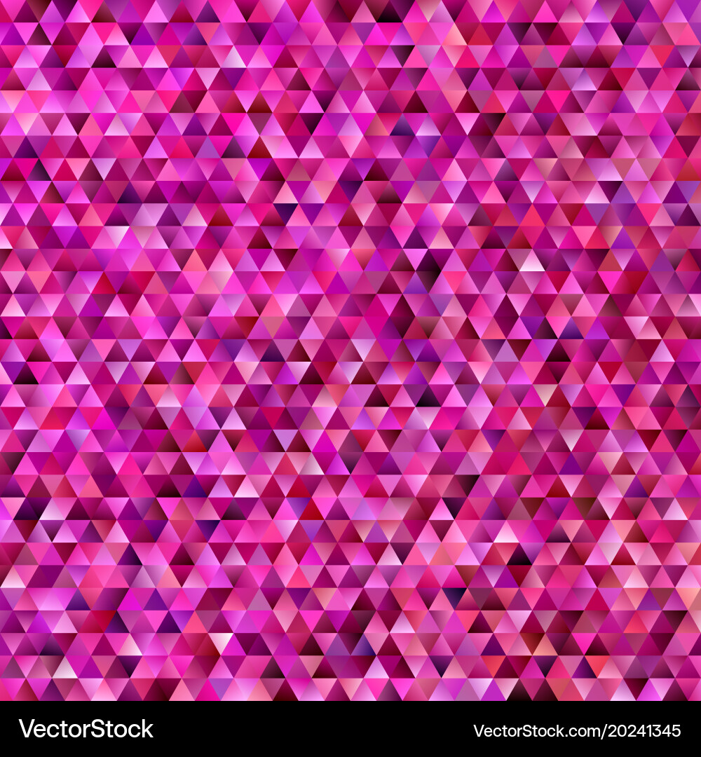 Geometrical abstract triangle mosaic background Vector Image