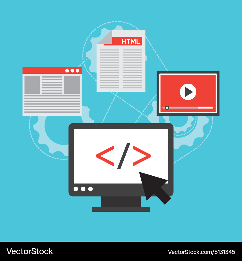 Programming language Vector Image