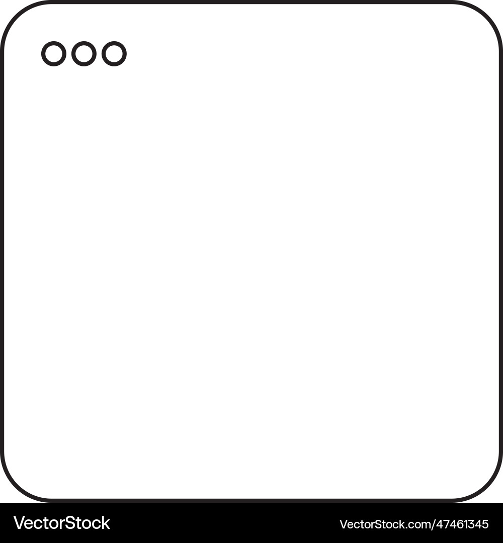 Textbox icon text message element for web mockup Textbox icon text message element for web mockup vector image