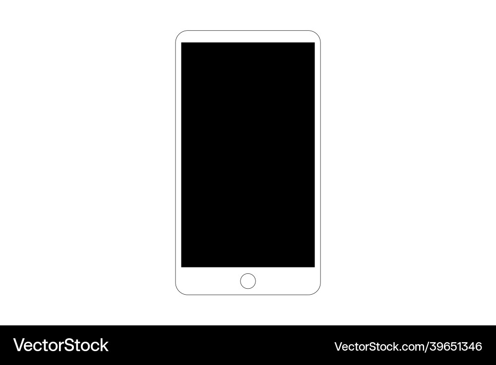 Android mobile template design Android mobile template design vector image
