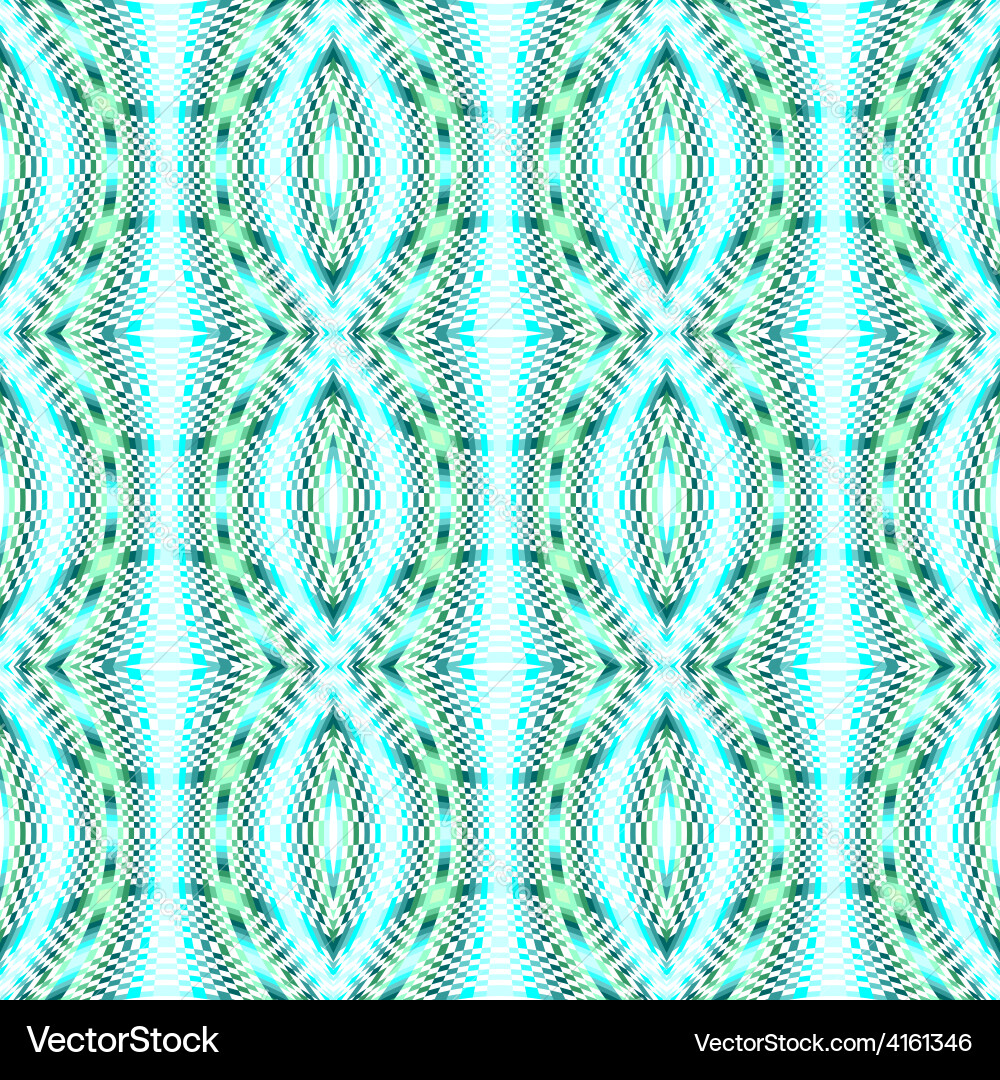 Design seamless colorful checked mosaic pattern vector image