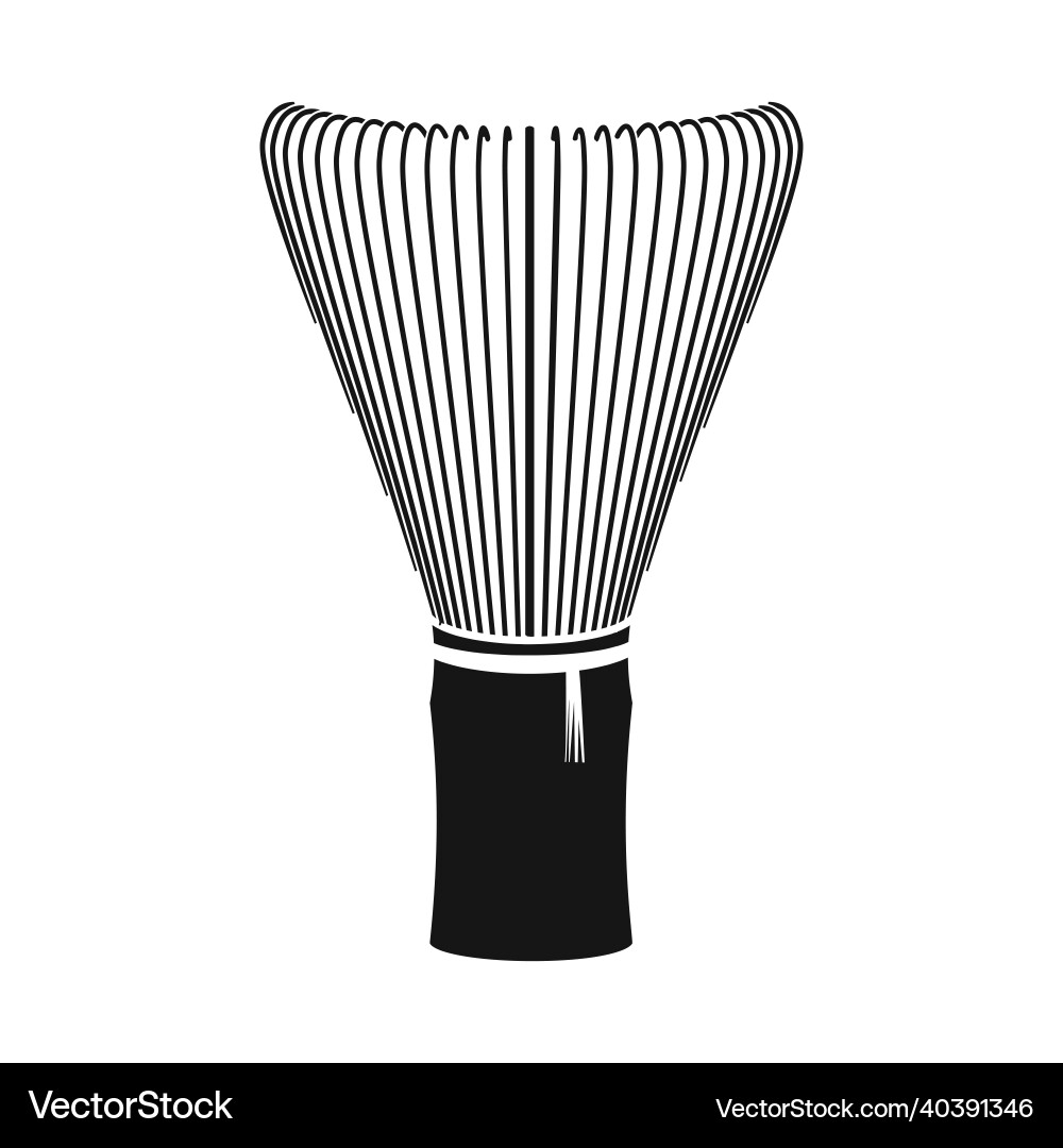 Isolated object of wire and whisk symbol web Vector Image